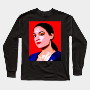 Alexandria Ocasio-Cortez Long Sleeve T-Shirt